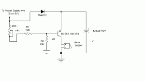 Power supply failure alarm