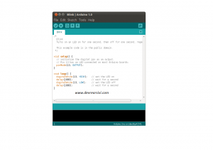 Arduino IDE Programı